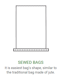 Sewed bags